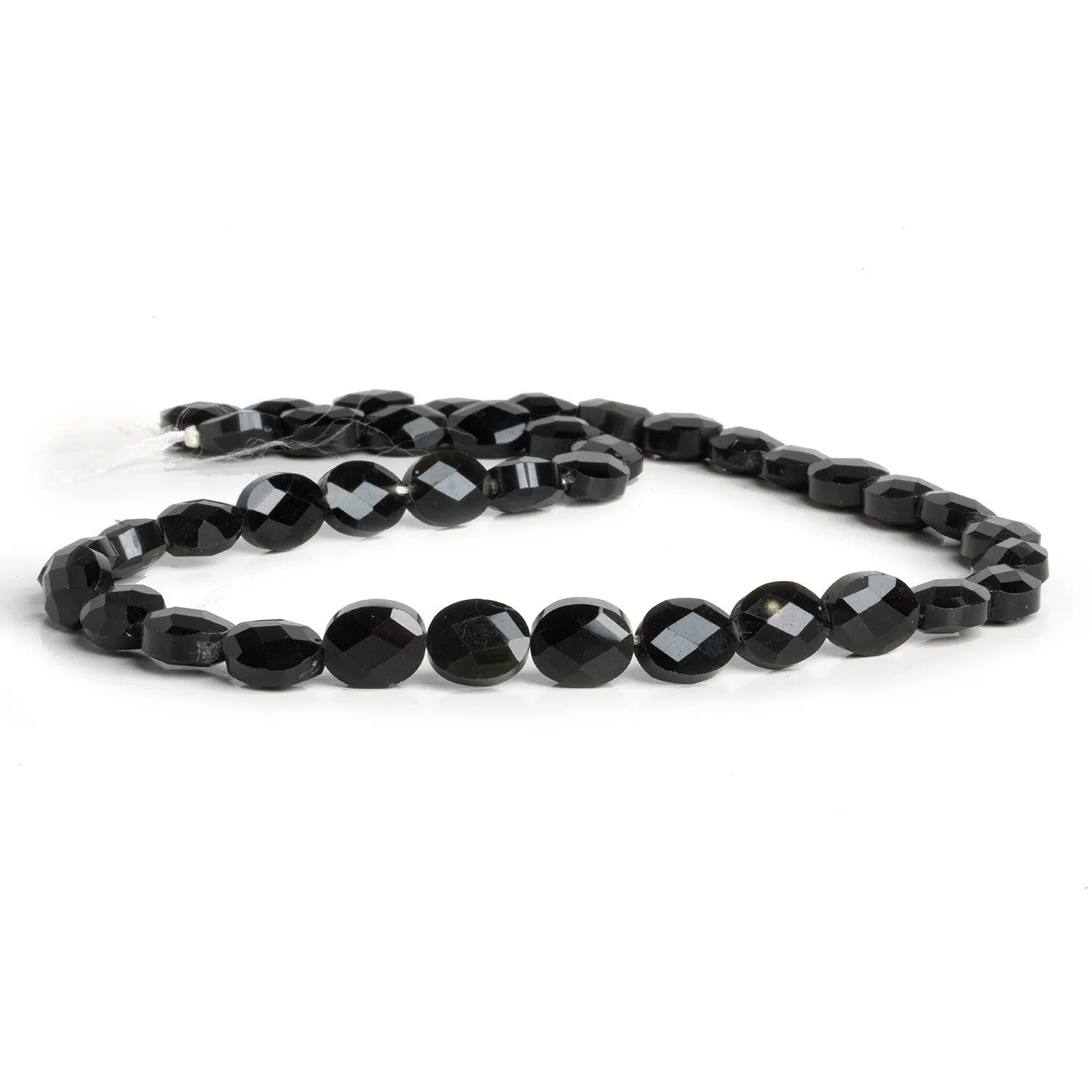 10x8mm Rainbow Obsidian Faceted Ovals 16 inch 40 beads