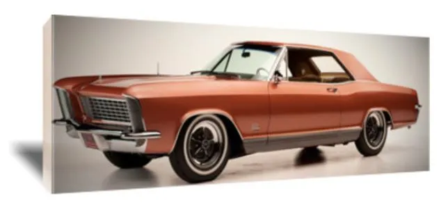 1965 Buick Riviera SCO Canvas Print 16 x 20 "