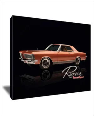 1965 Buick Riviera SCO Canvas Print 16 x 20 "