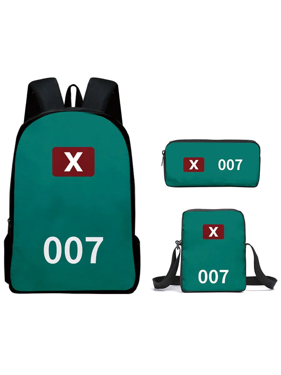 3PCS Game Player Backpack Set