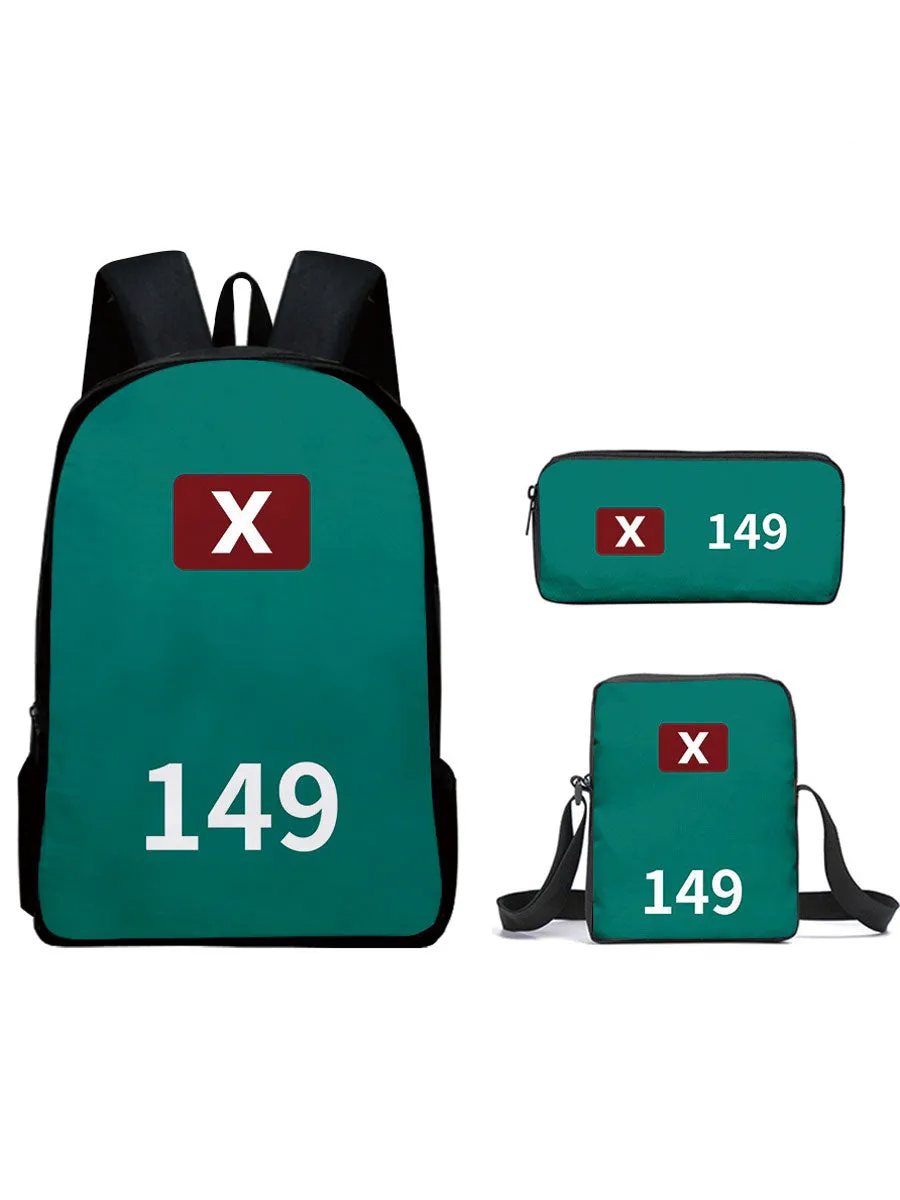 3PCS Game Player Backpack Set