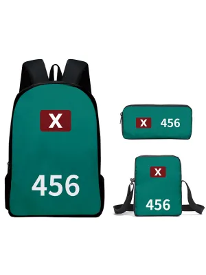 3PCS Game Player Backpack Set