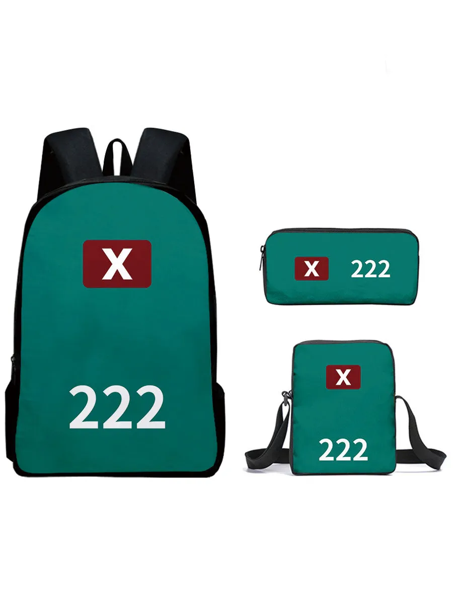 3PCS Game Player Backpack Set
