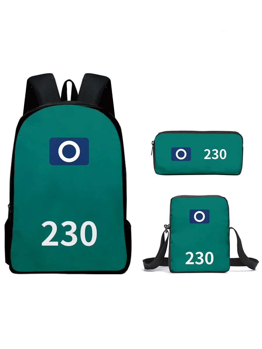 3PCS Game Player Backpack Set