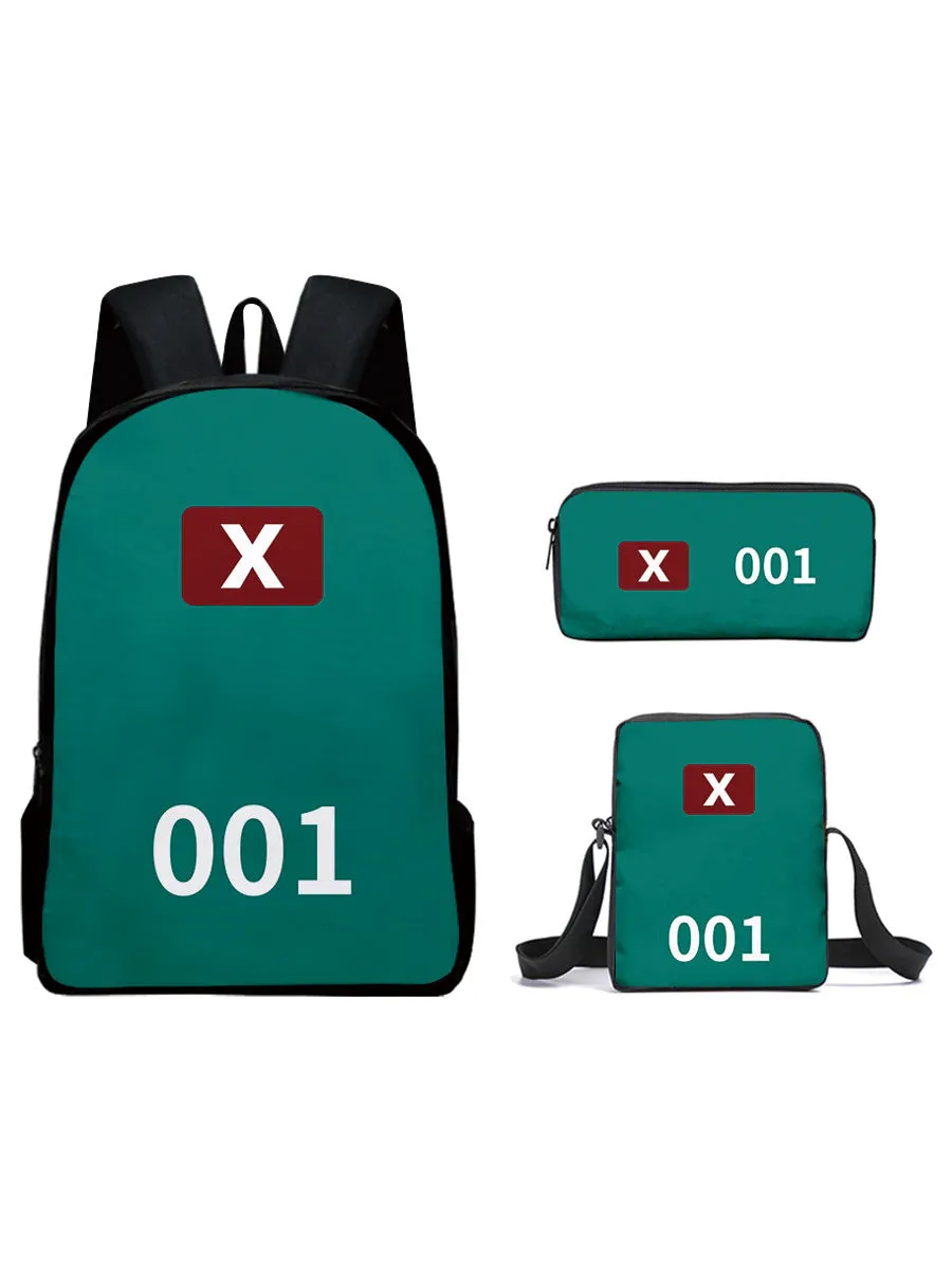 3PCS Game Player Backpack Set