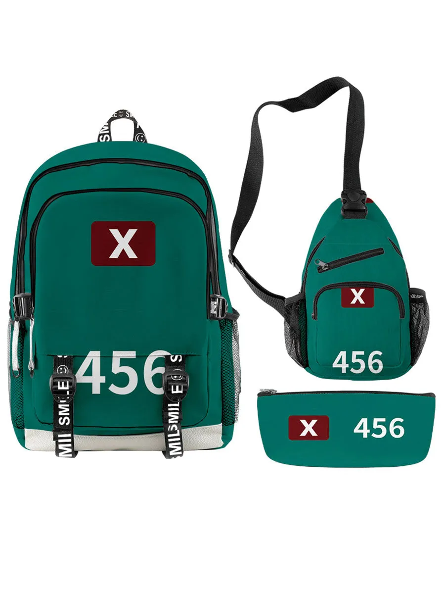 3PCS Gamer Laptop Backpack Set