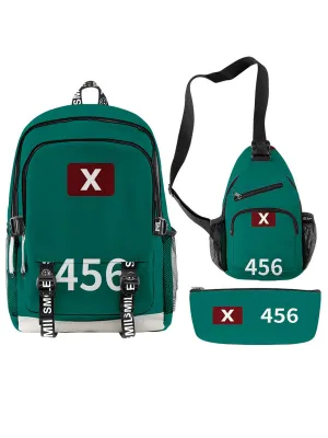 3PCS Gamer Laptop Backpack Set