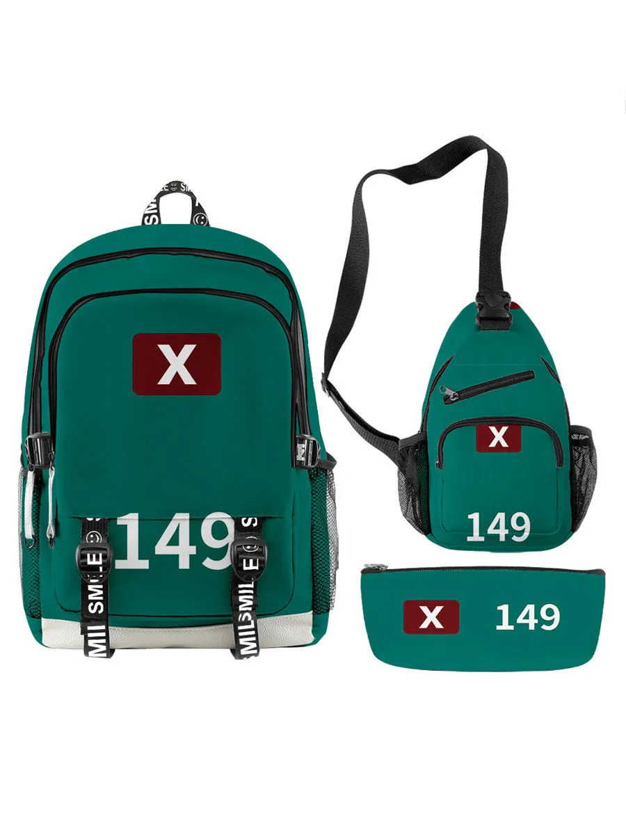 3PCS Gamer Laptop Backpack Set