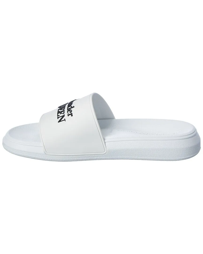 Alexander Mcqueen Pool Rubber Slide