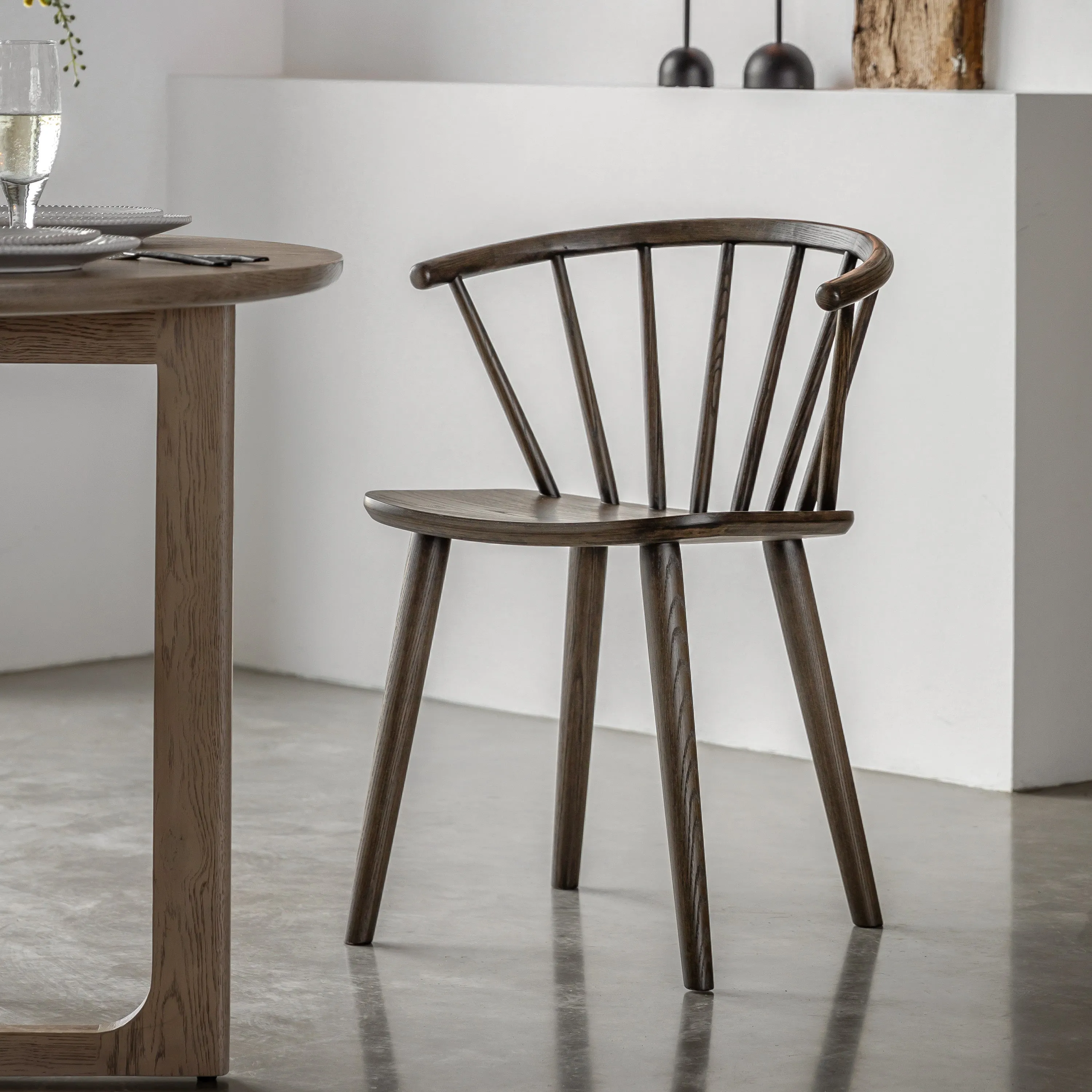 Amos Craft Dining Chair Mocha (2pk)