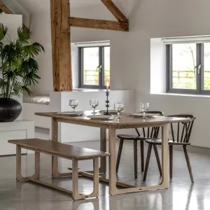 Amos Craft Dining Table Smoked