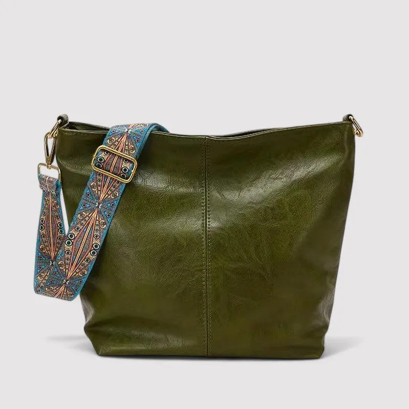 Ancien | Women's Leather Bag with Large Capacity