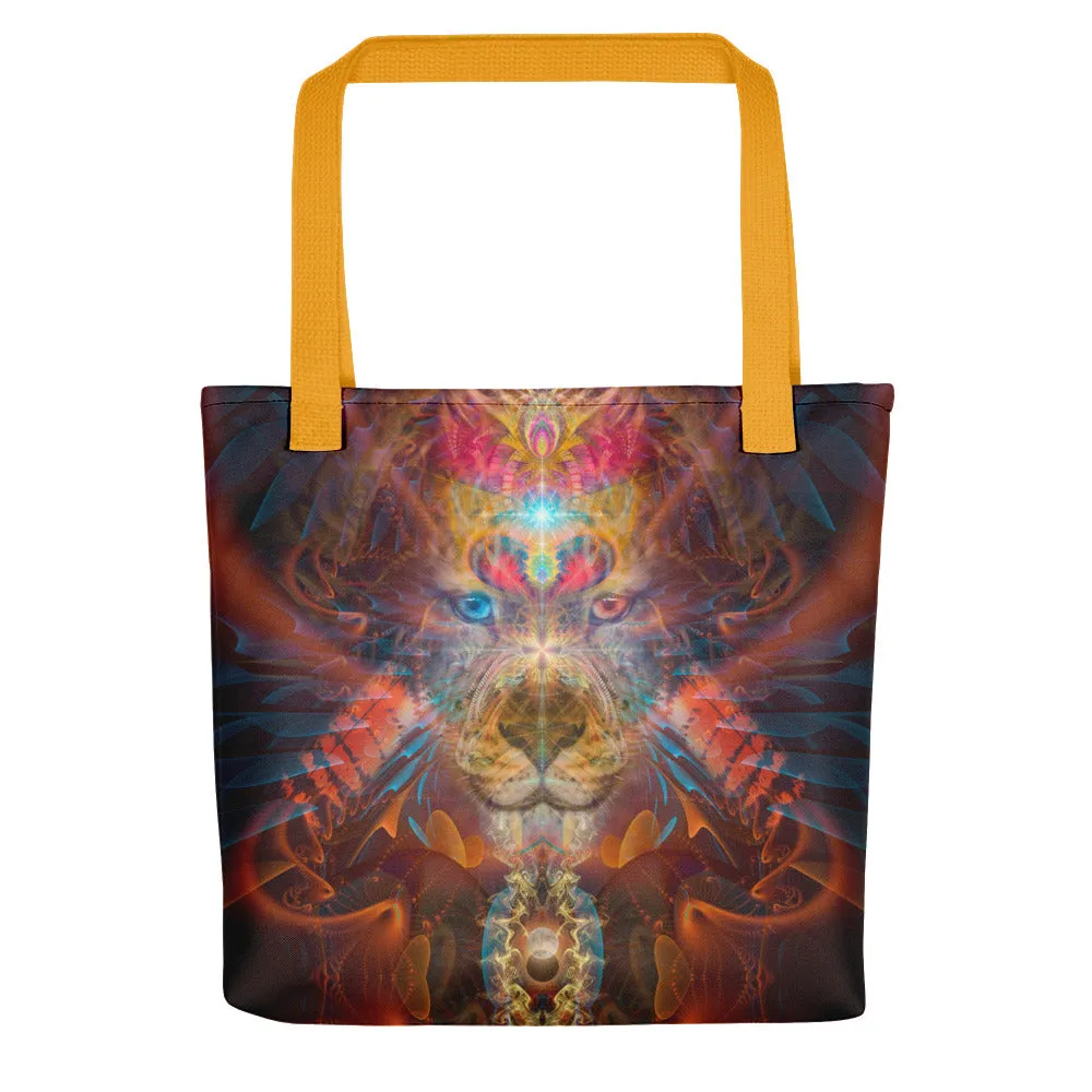 Animal Totem Shaman Beach Bag | Tote Bag | Shopping Bag | Shaman Dream