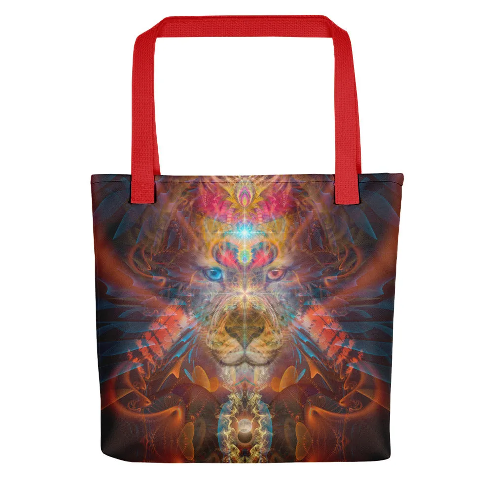 Animal Totem Shaman Beach Bag | Tote Bag | Shopping Bag | Shaman Dream