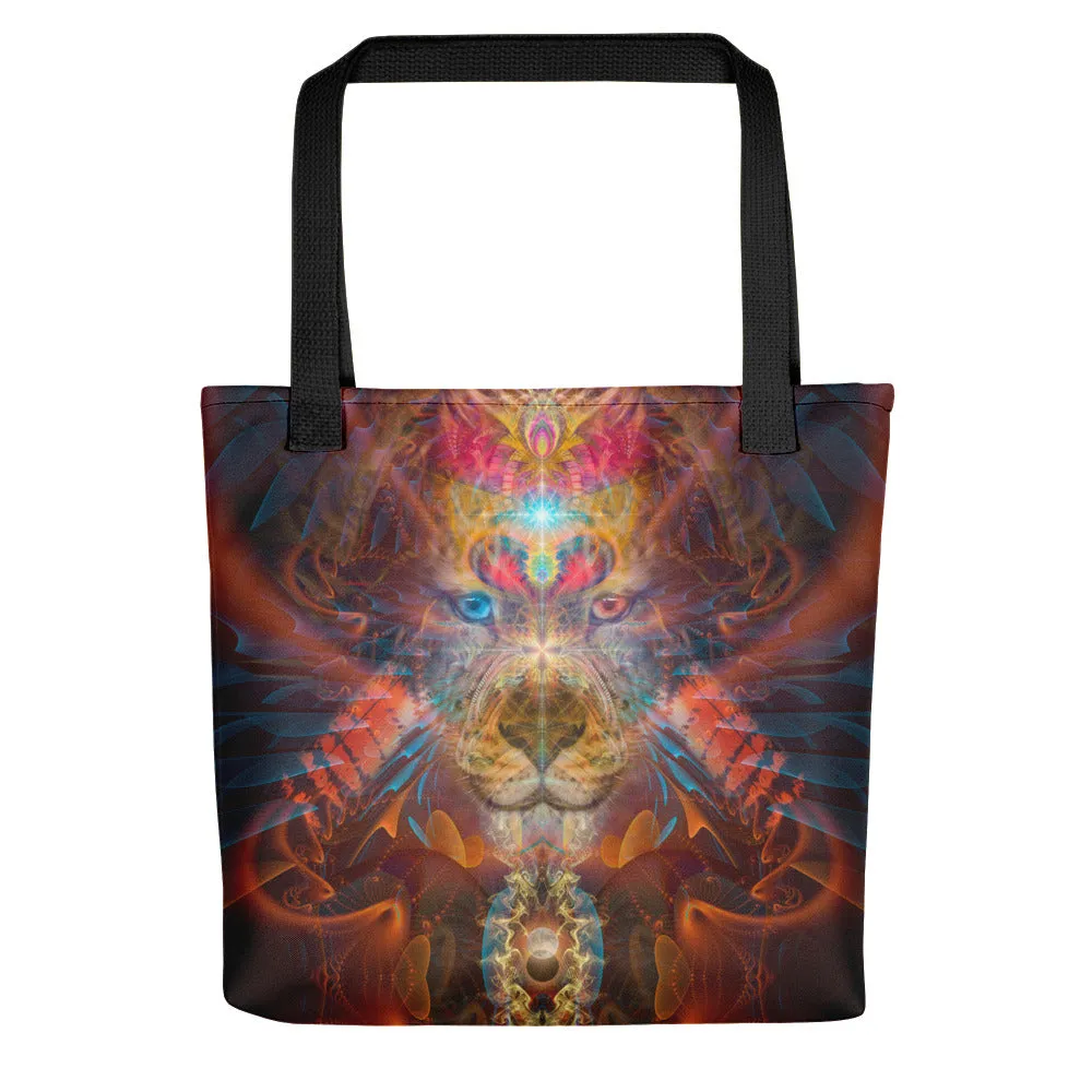 Animal Totem Shaman Beach Bag | Tote Bag | Shopping Bag | Shaman Dream