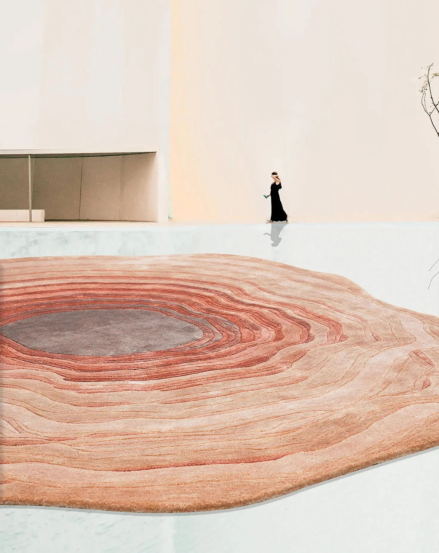Aram Coral Rug