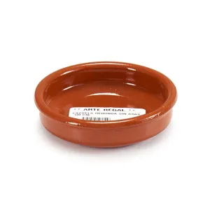 Arte Regal Brown Clay Round Deep Plate 10 cm