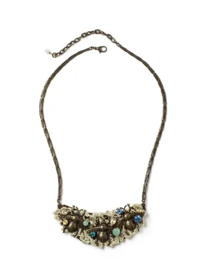 Beautiful Bees Bib Necklace