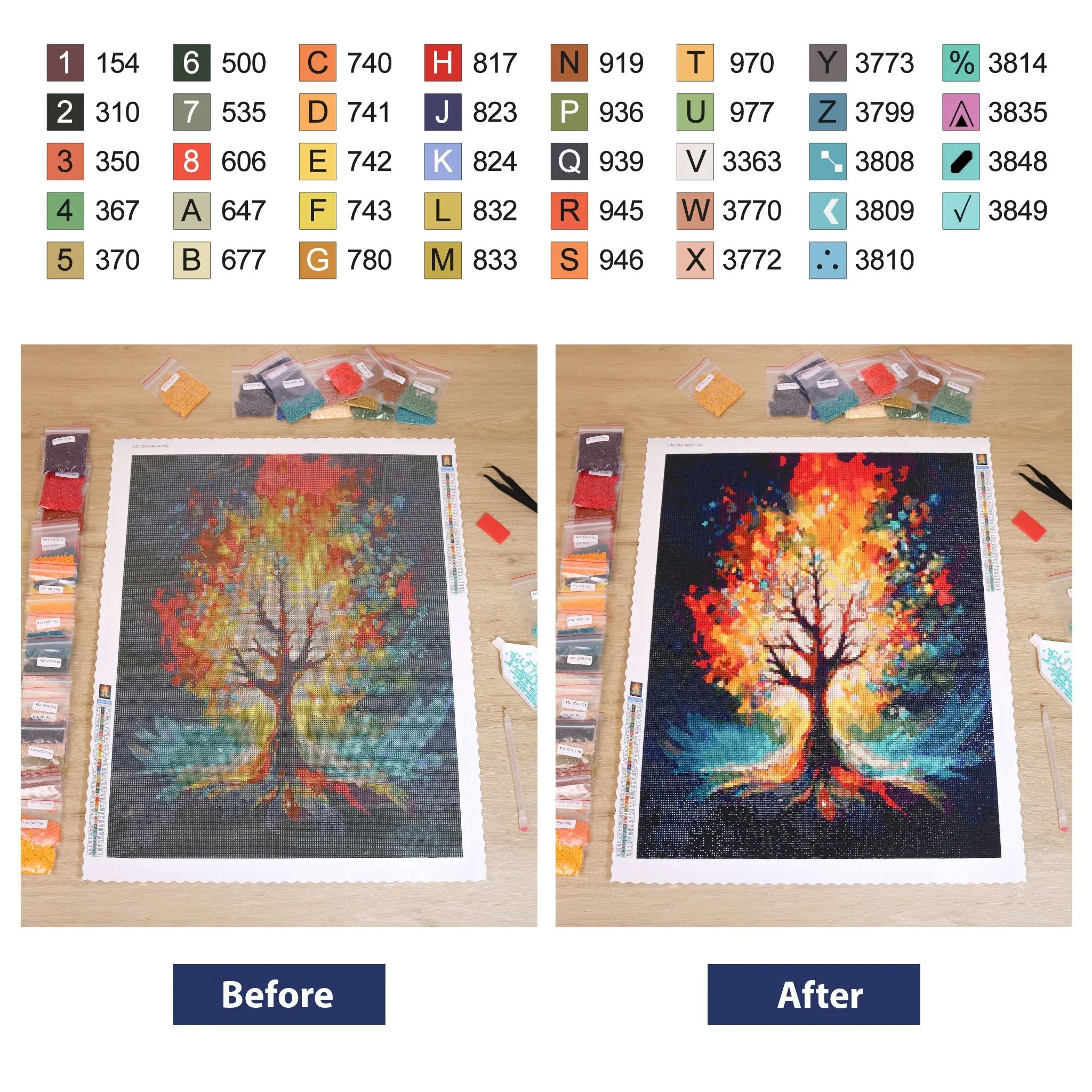 Beautiful Rainbow Tree