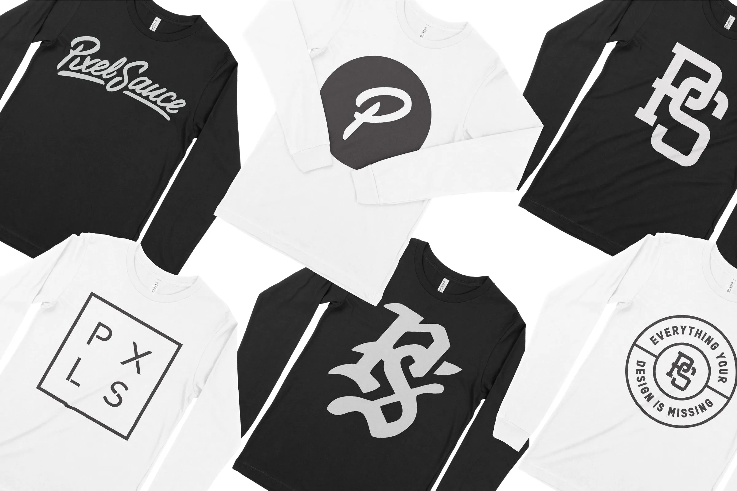 Bella   Canvas 3501 Longsleeve Mockups