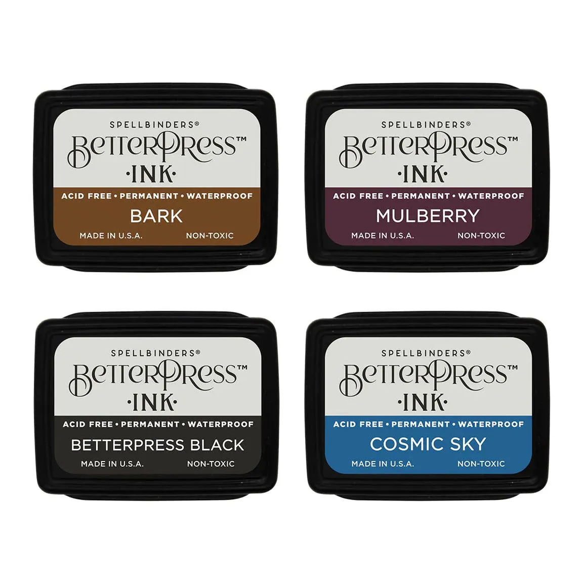 BetterPress Ink Spellbinders - Regal Tones