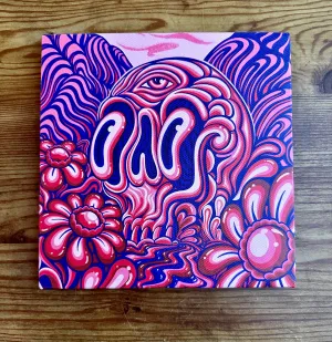 Big Skull Candy Mountain - 8x8 Canvas Print
