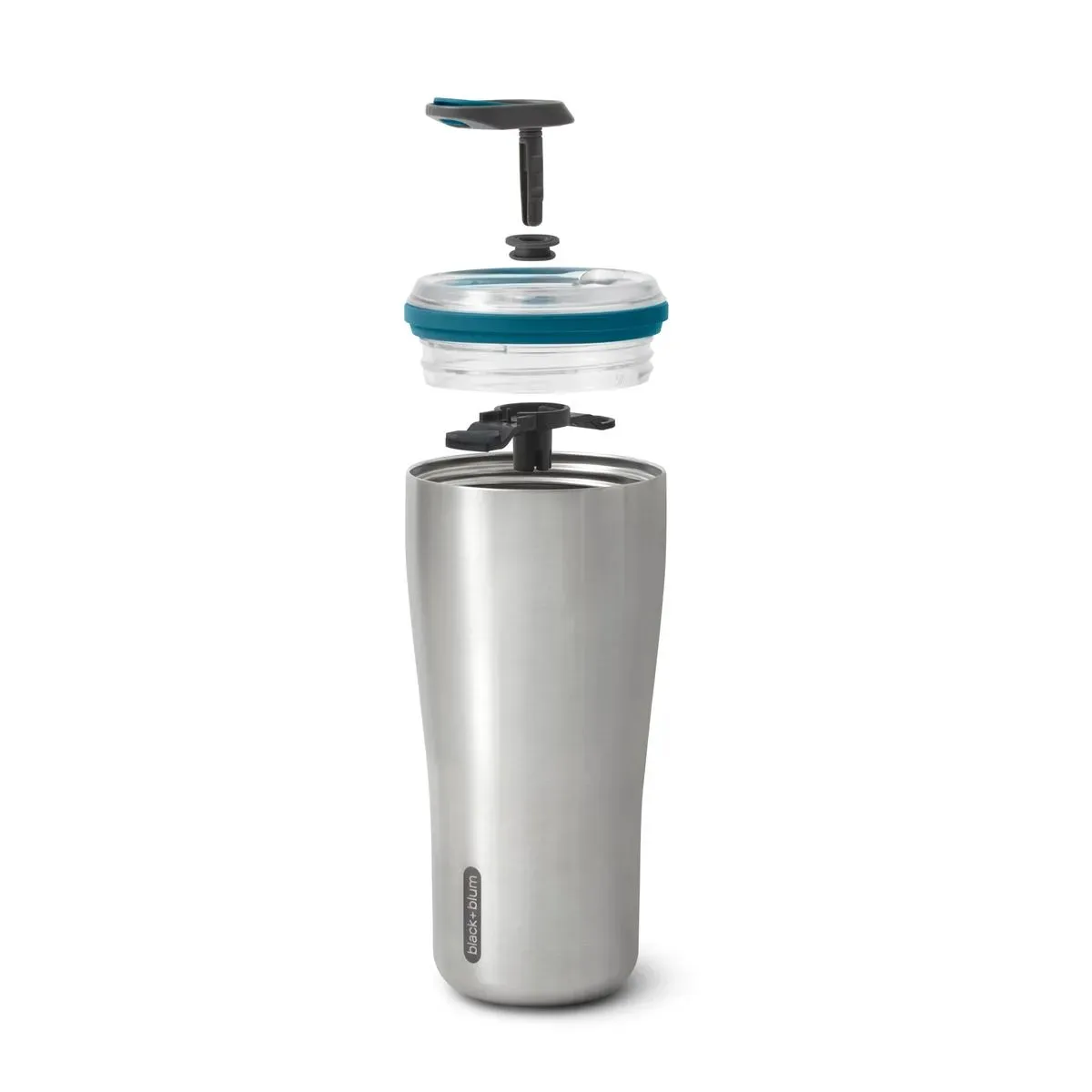 Black Blum Insulated Travel Tumbler - Leak Proof Stainless Steel Tumbler 600ml | Ocean