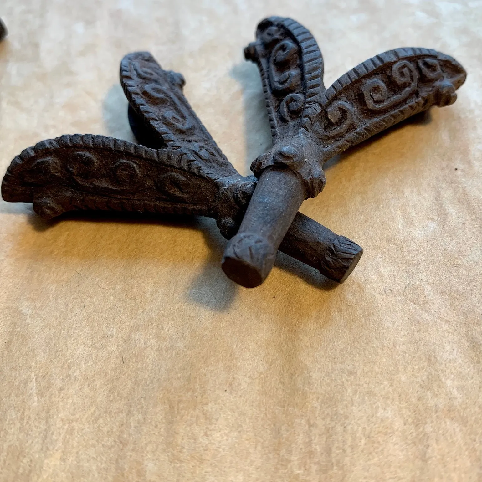 Black Palmwood Pendant