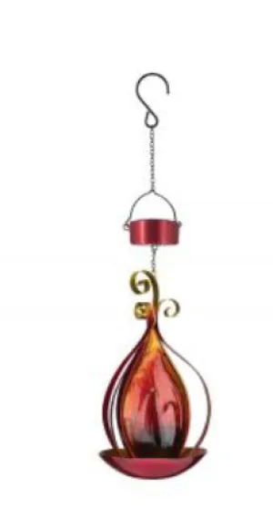 Blaze Hanging Lantern - Red