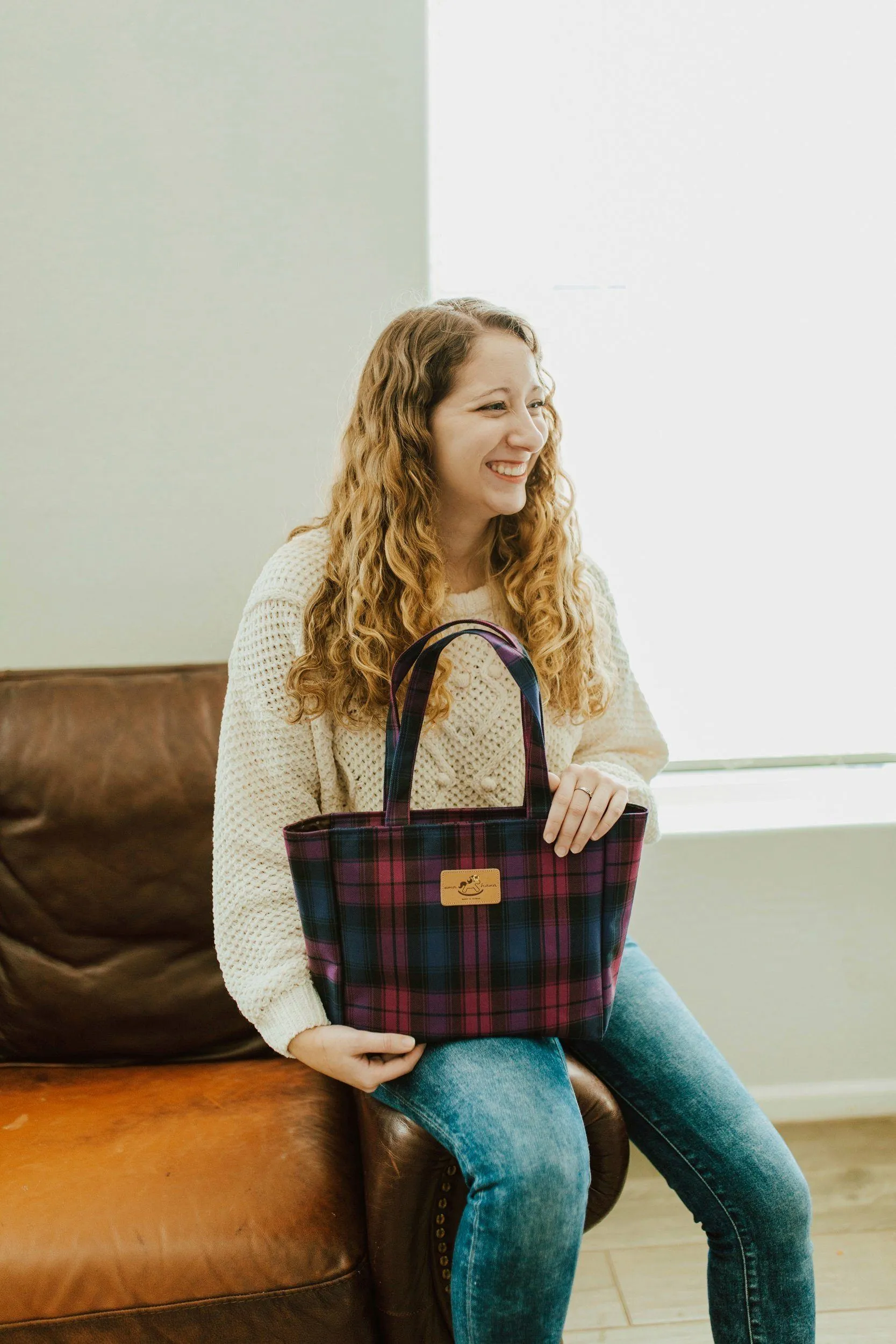 Blue Cat Yoga Medium Tote