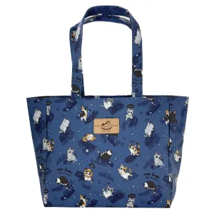 Blue Cat Yoga Medium Tote