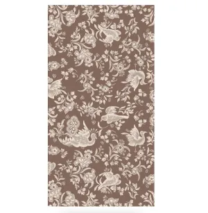 Brown Regal Peacock Napkins