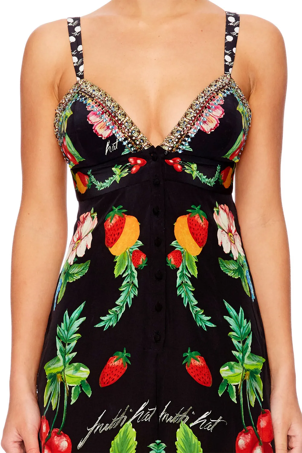 BUTTON DOWN TAILORED JUMPSUIT CALL ME CARMEN