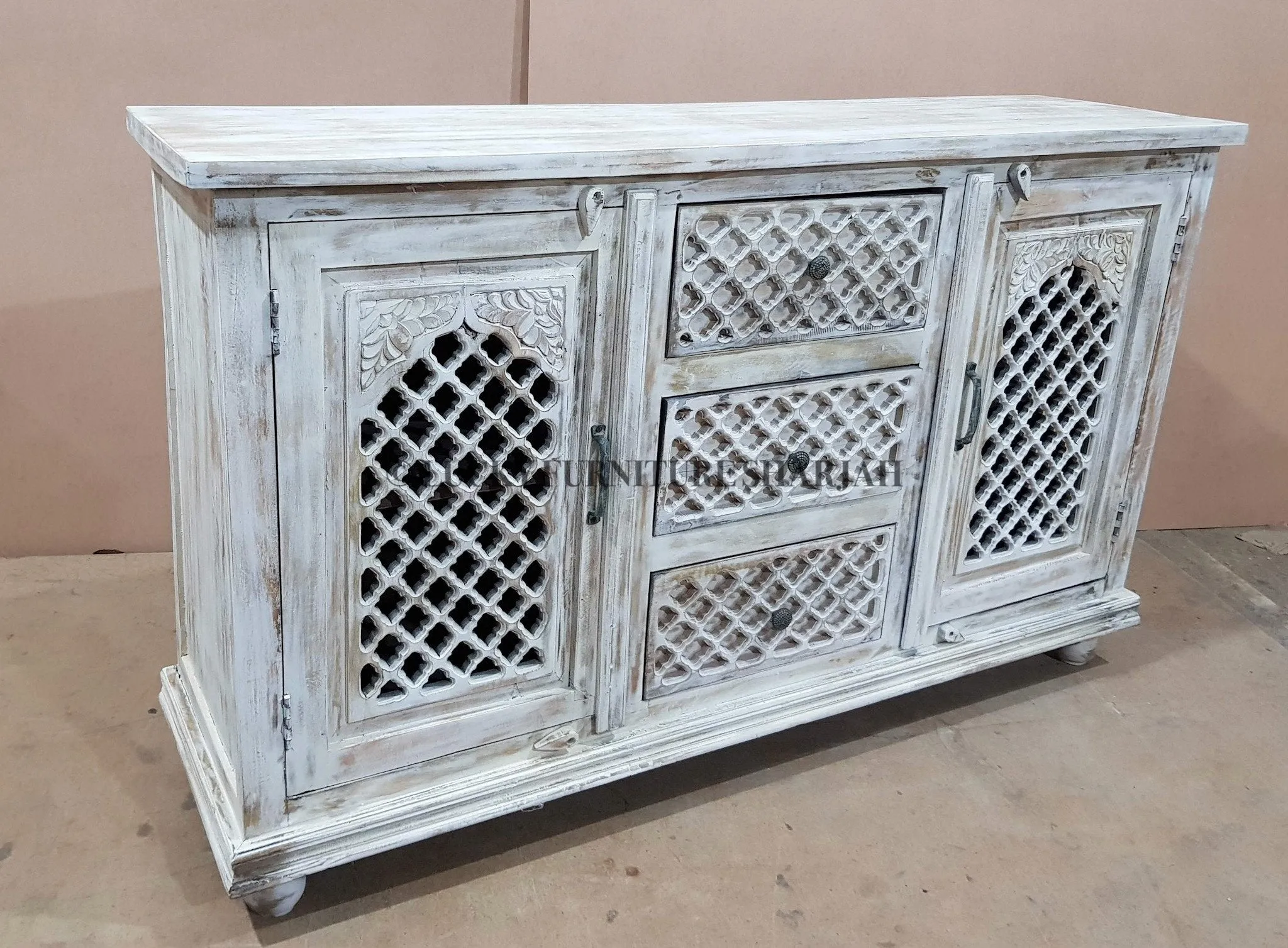 Carved Arch Sideboard
