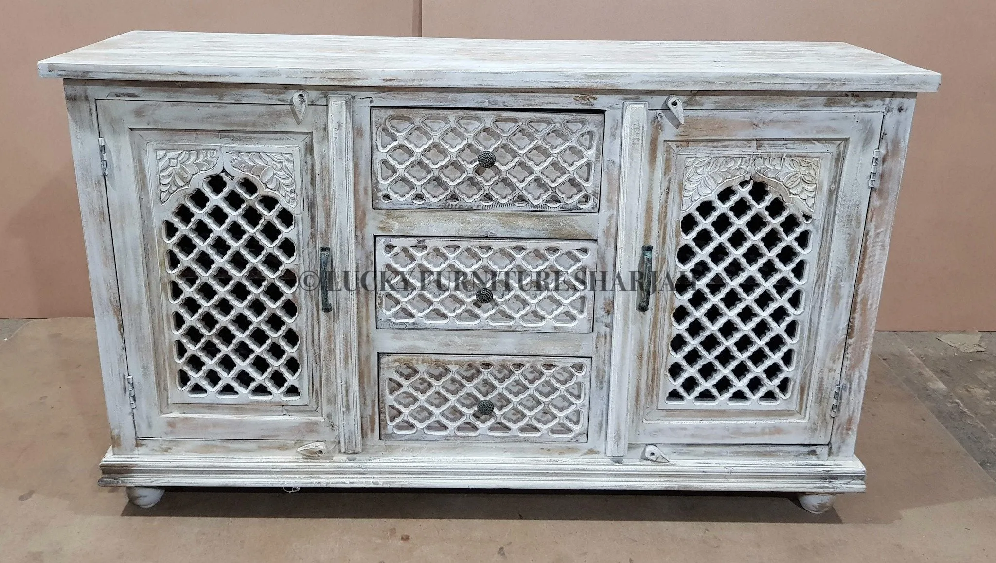 Carved Arch Sideboard