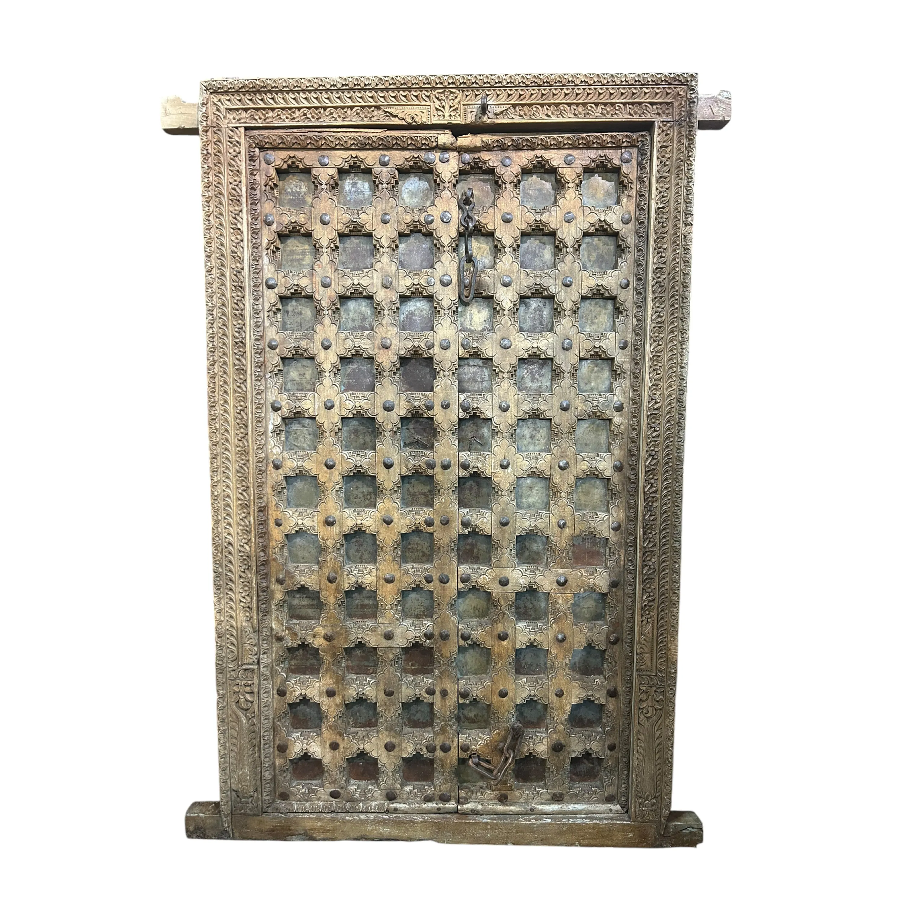 Carved Wooden Door (Decor)