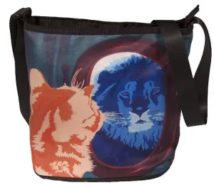 Cat Kitten Cross Body Bag  - Salvador's Reflection