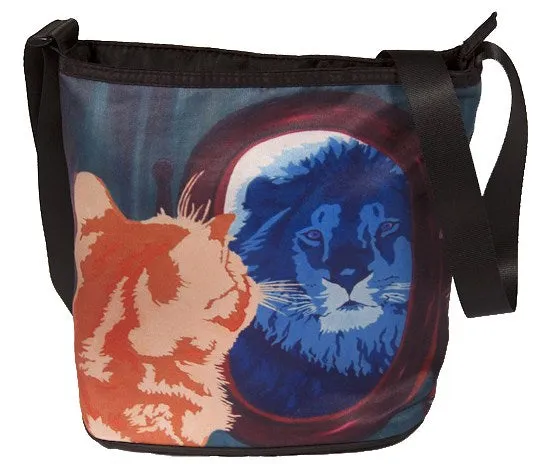 Cat Kitten Cross Body Bag  - Salvador's Reflection