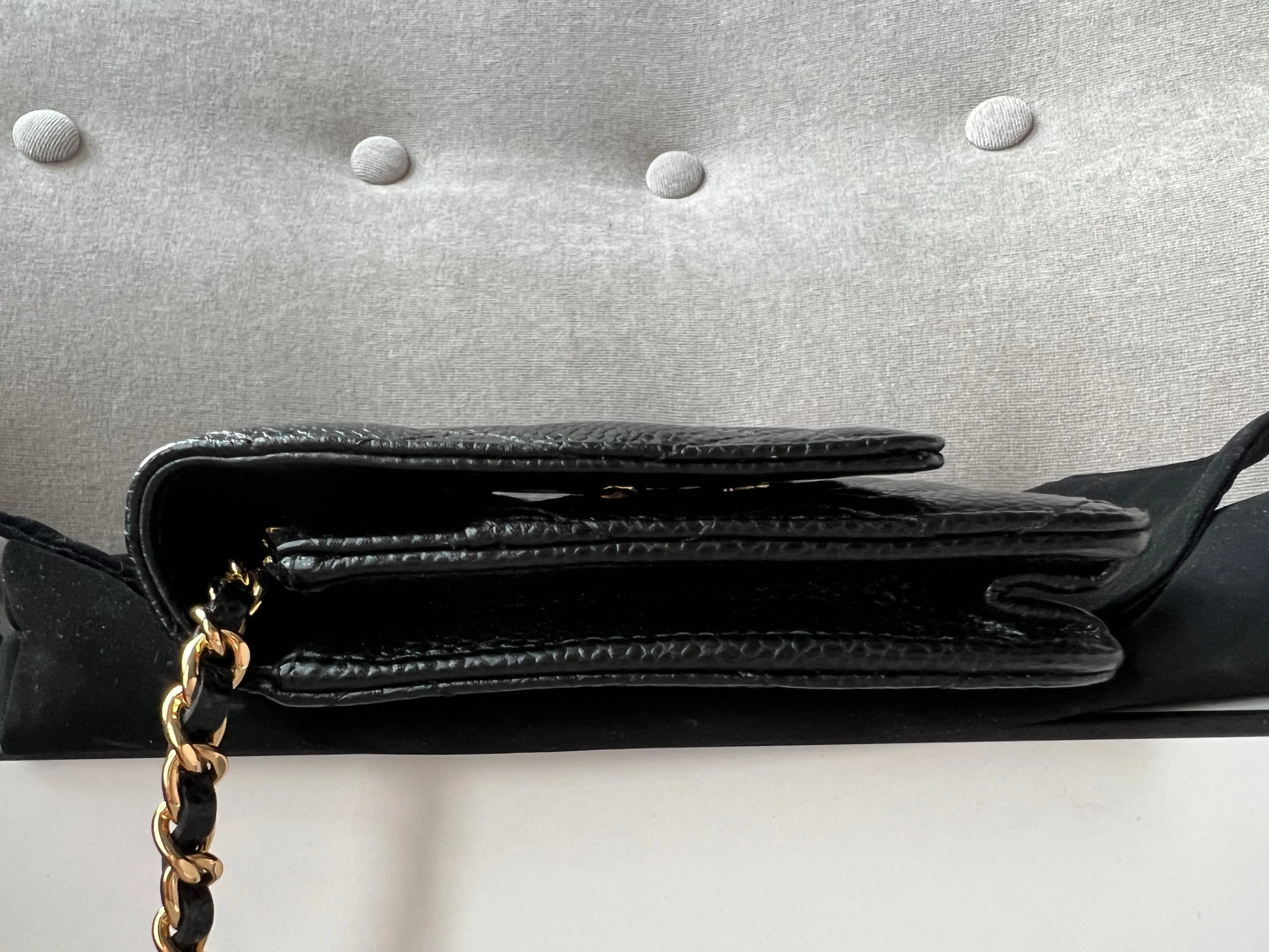 Chanel Black Caviar Wallet on Chain (RRP £2,810)