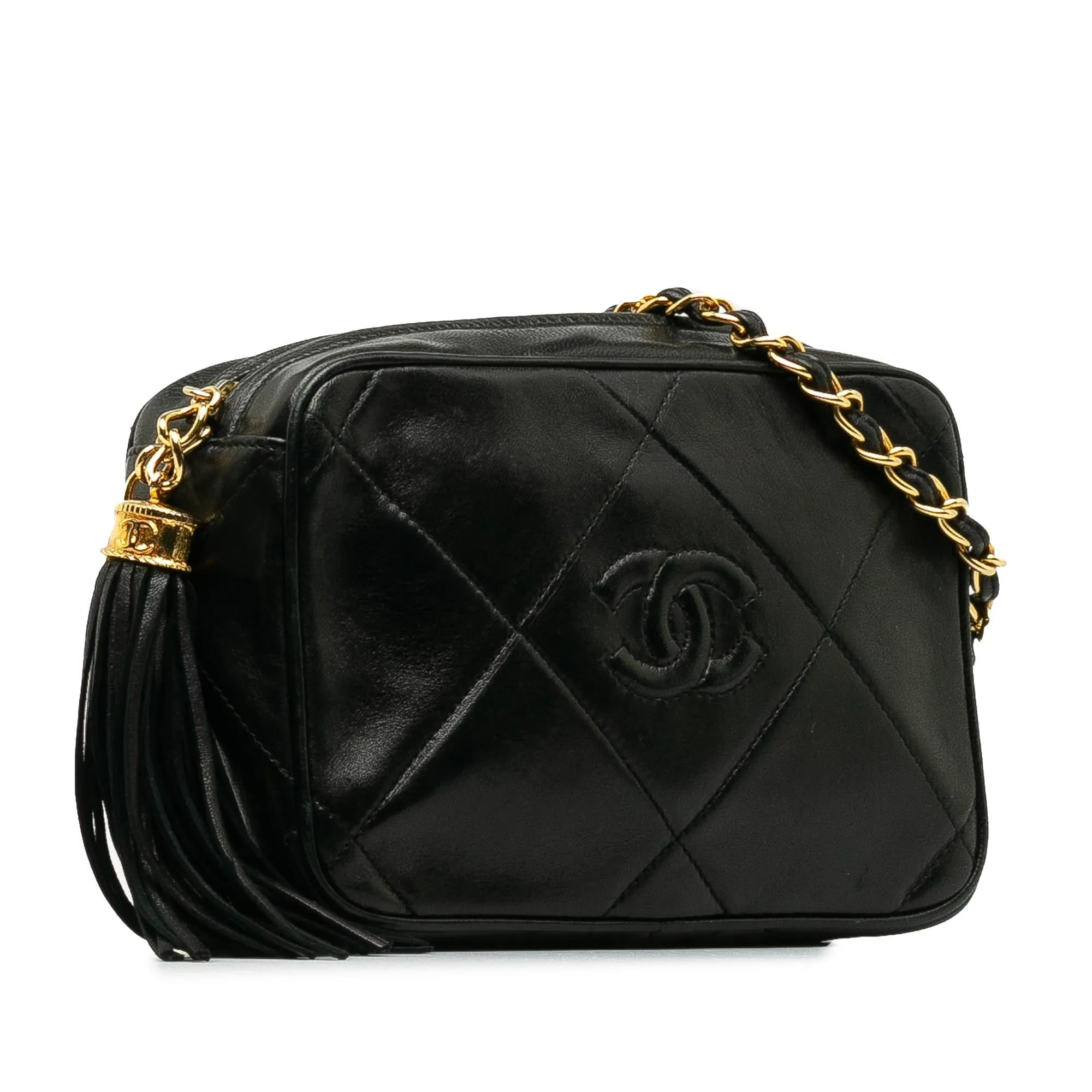 Chanel CC Matelasse Tassel Camera Bag (SHG-b743DC)