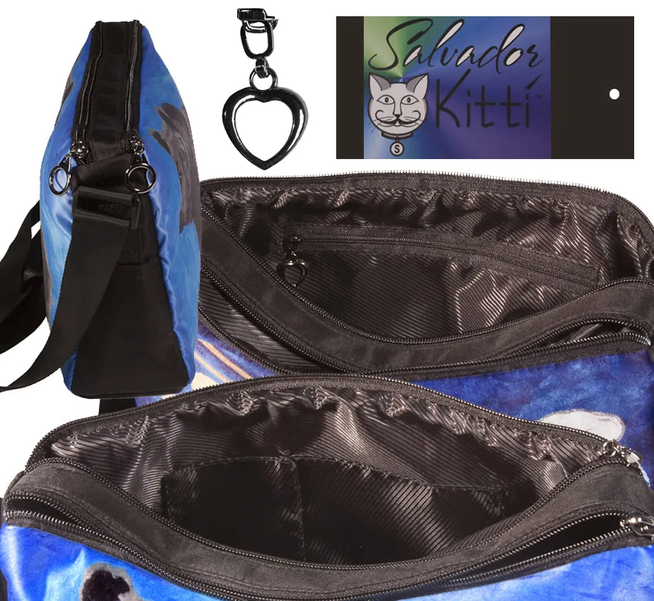 Cheetah Signature Messenger Bag - Twilight Run