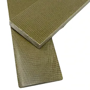 Coarse Weave Canvas Micarta- OLIVE GREEN- Knife Scales- Various Sizes