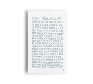 Count Your Blessings Canvas Print "Sea"