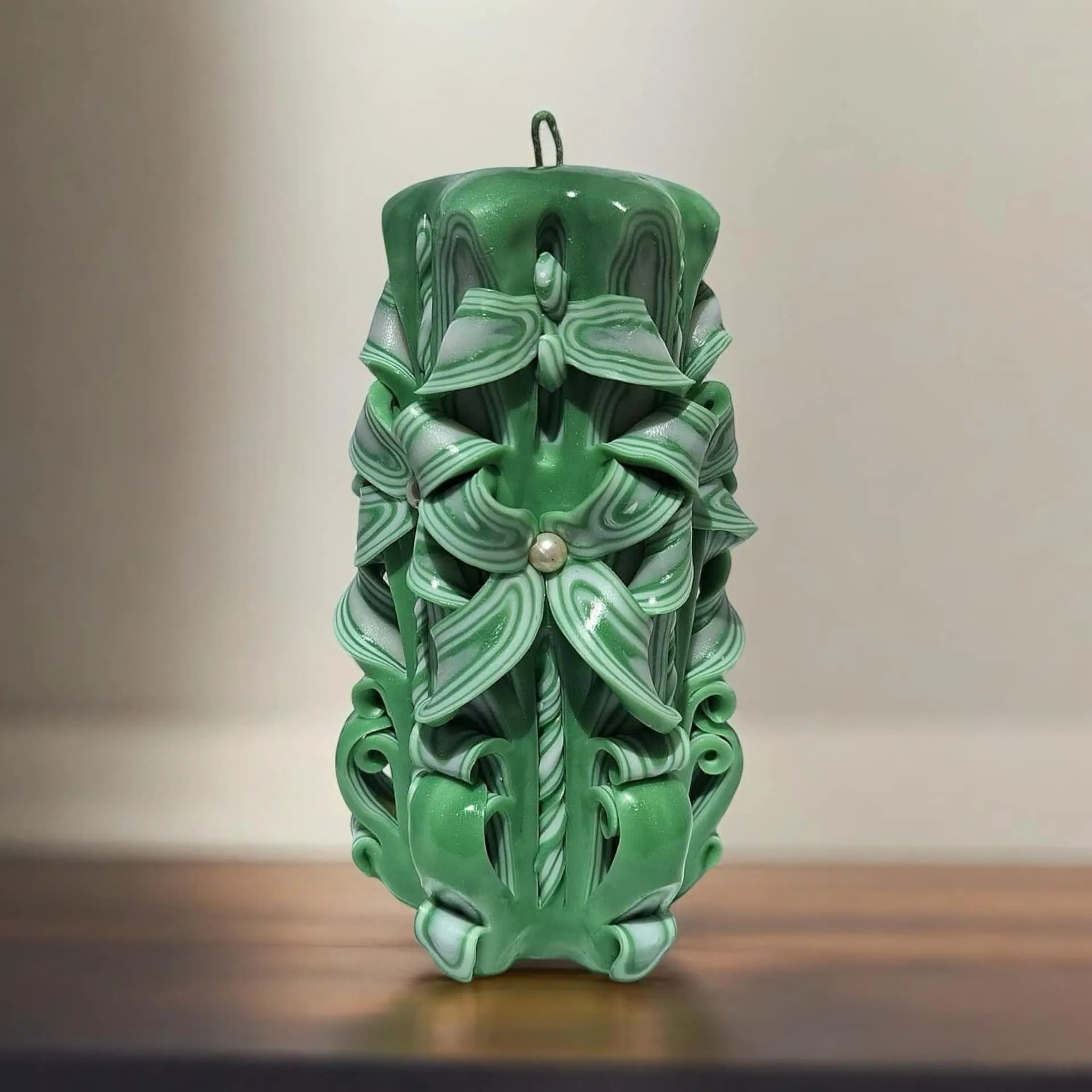 Creative Handmade Candle -Flowery design