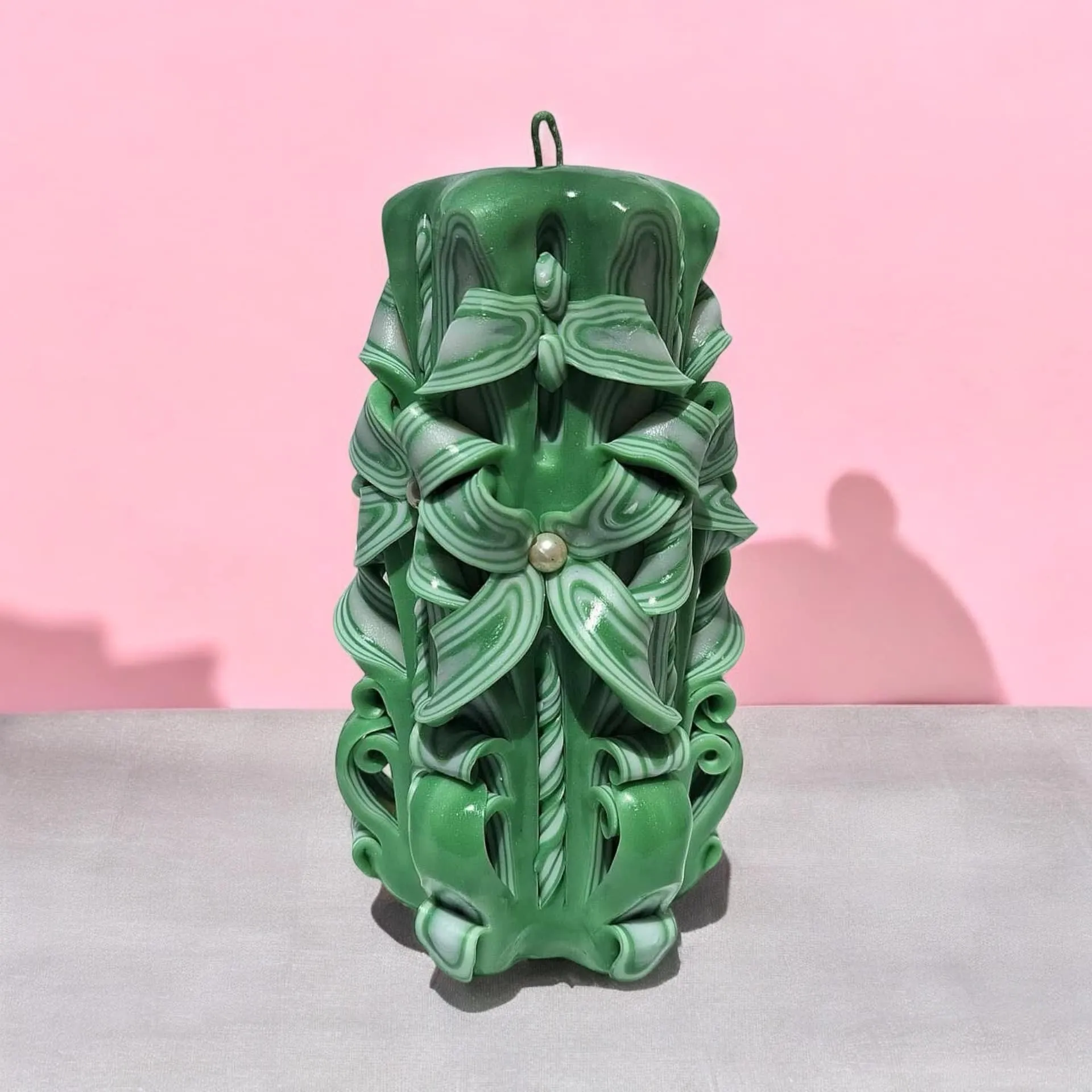 Creative Handmade Candle -Flowery design
