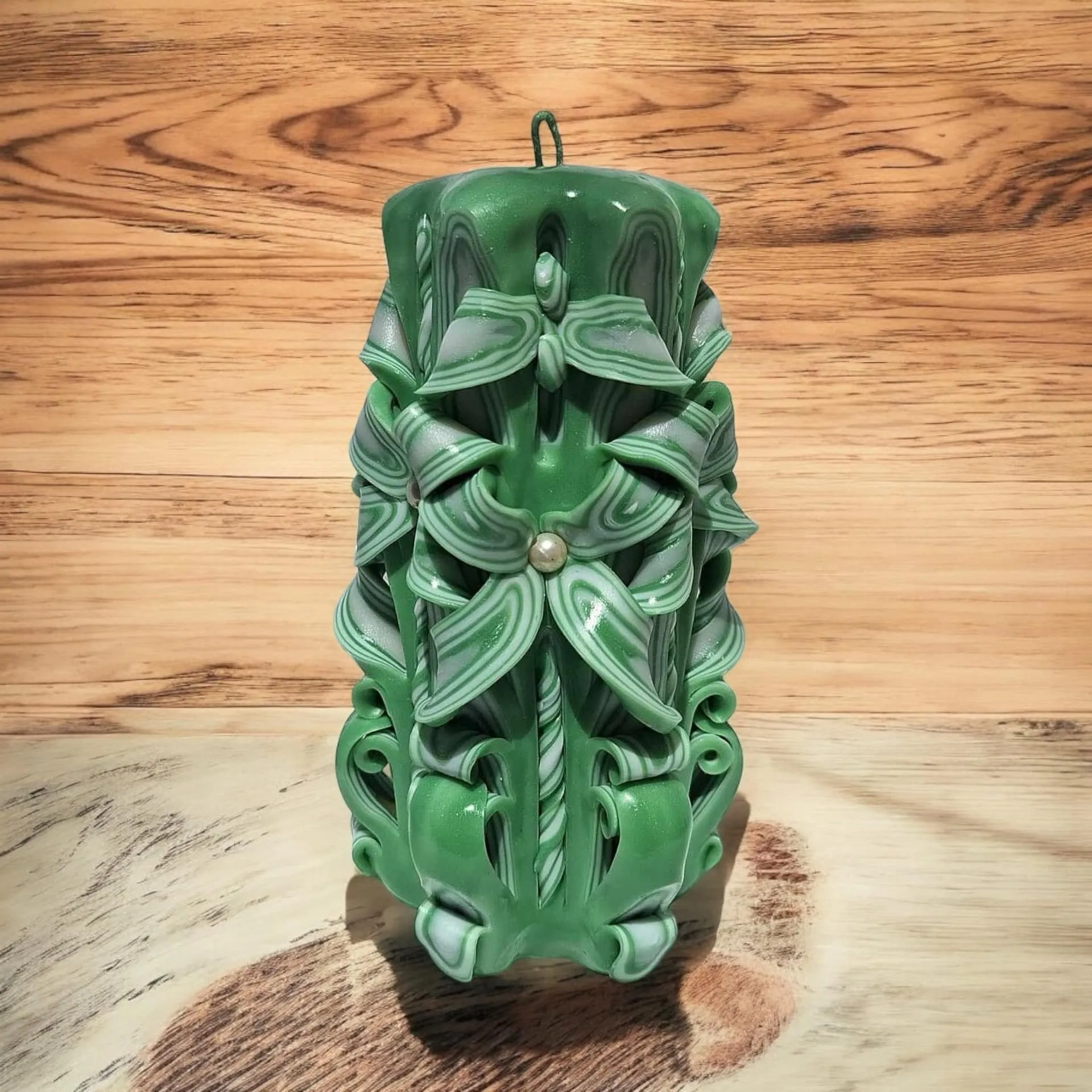 Creative Handmade Candle -Flowery design