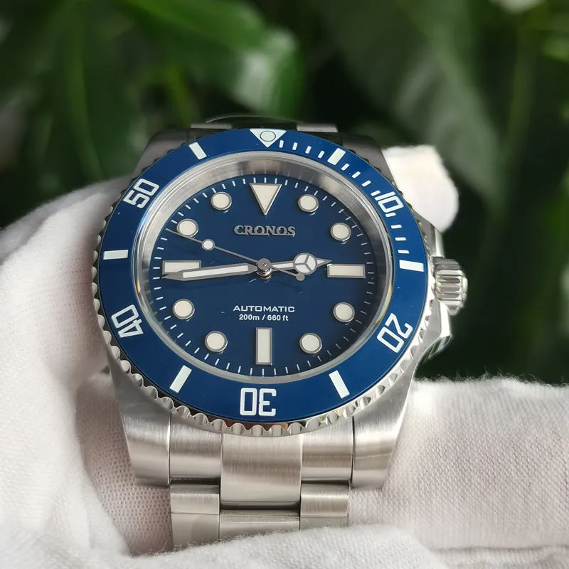 Cronos No Date PT5000 Sub Diver Watch L6005