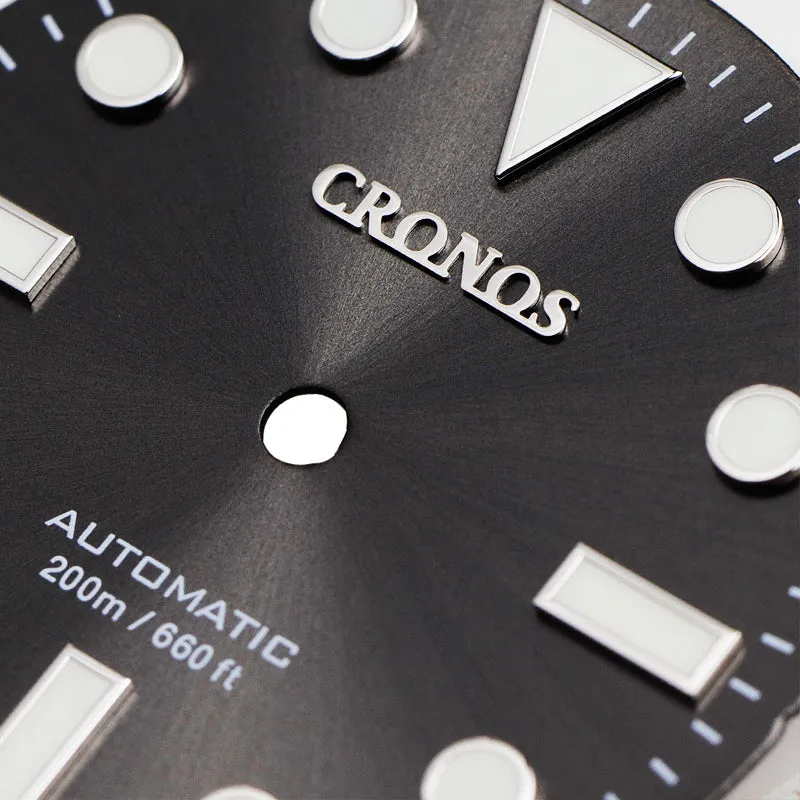 Cronos No Date PT5000 Sub Diver Watch L6005