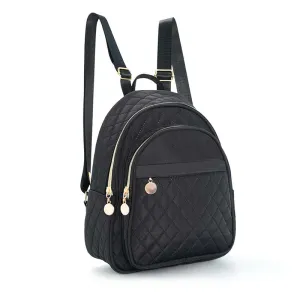 Cross-Border Hot Sale Backpack Quilted Embroidery Thread Backpack Large Capacity Korean Stylish Simple and Versatile Children Girls Schoolbag