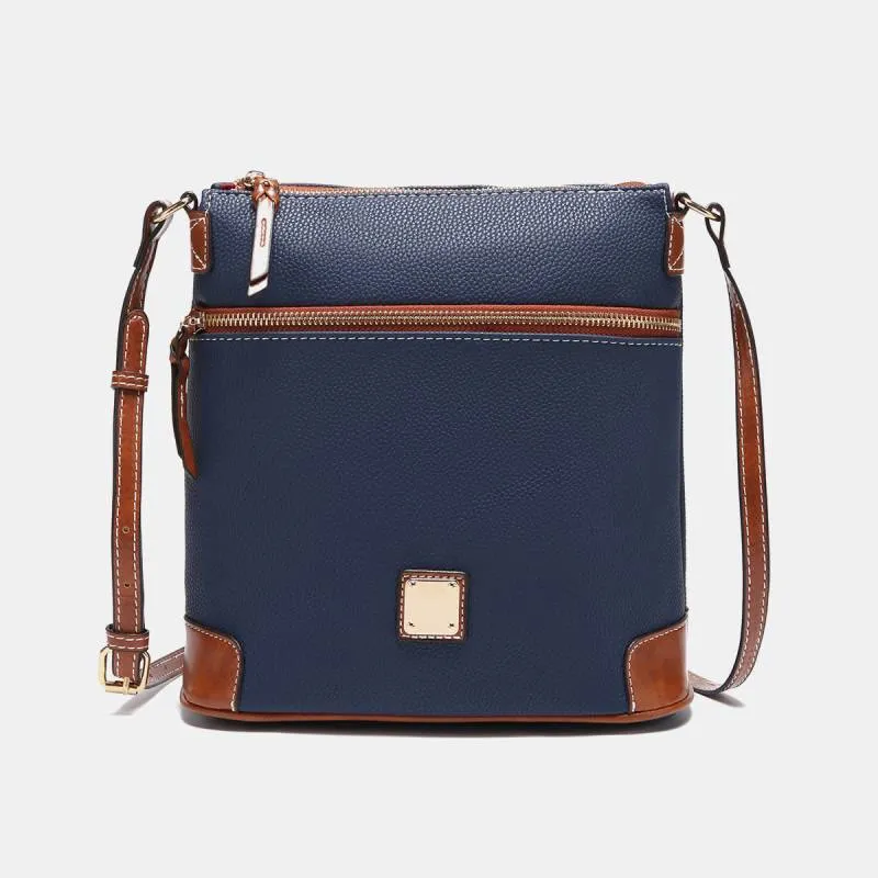 Crossbody Bag For Women Lychee Grain Texture Multi-color Leather Bag